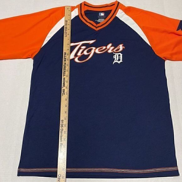 Genuine merchandise Detroit tigers men’s short sleeve knit shirt. Size L. - Picture 6 of 9